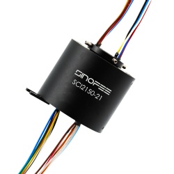 240V 250rpm 12.7mm through bore slip ring