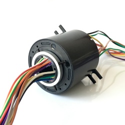 500rpm 25.4mm through bore slip ring