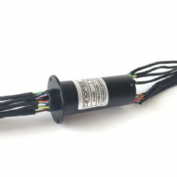 Military compact slip ring with through bore 12.7mm